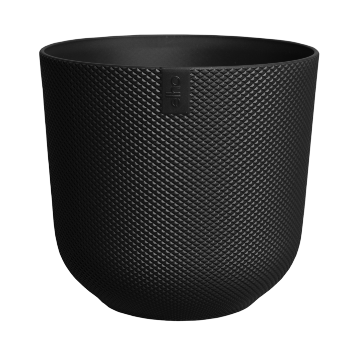 Elho Jazz rond 19cm living black bloempot