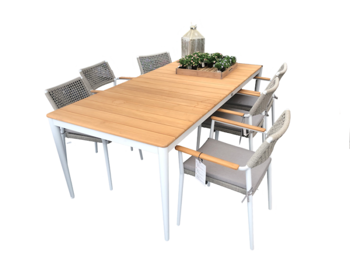 Driesprong collection Moleto diningset 7 delige set