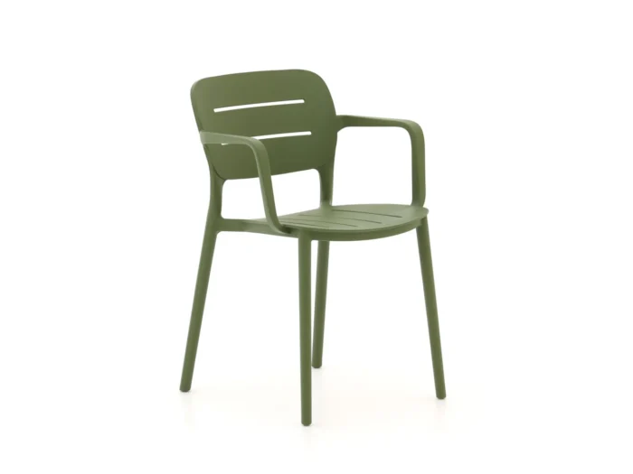 Forza Furniture Pazzia dining tuinstoel stapelbaar - Groen
