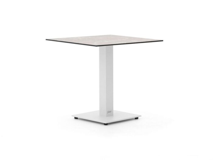 Forza Furniture Forza Orta tuintafel 70x70x73cm Laagste prijsgarantie! – Wit