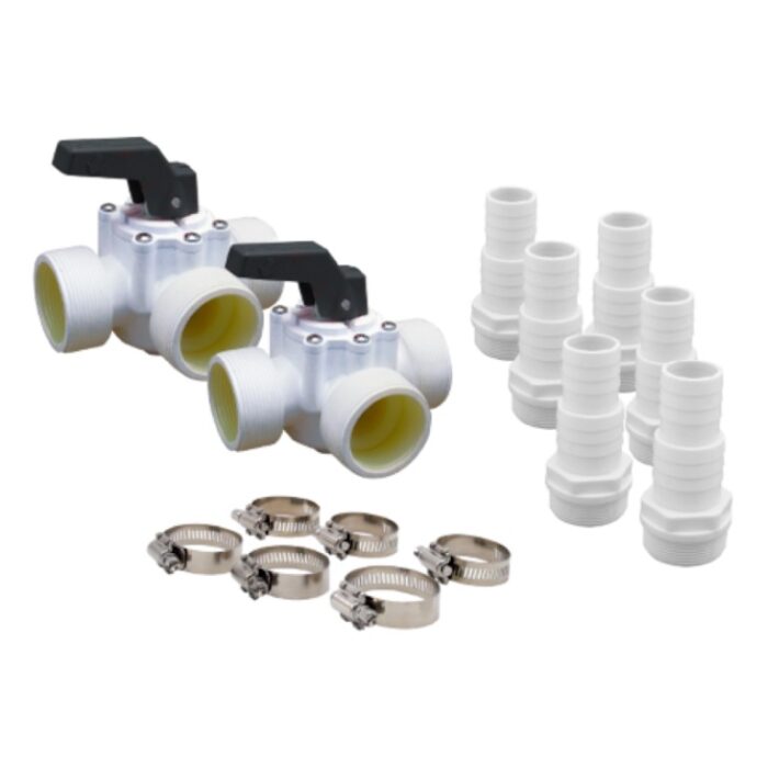 Ubbink Aansluitset by-pass universeel d32-38mm voor Heatermax warmtepompen