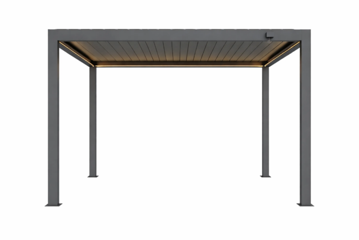 Camello Ventura pergola 300×300 cm antraciet – Grijs-antraciet