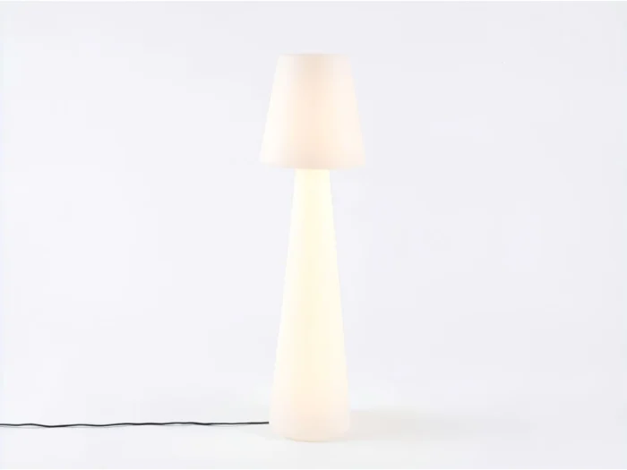 New Garden Lola staande buitenlamp led met kabel ø 45cm (h: 165cm) - Wit