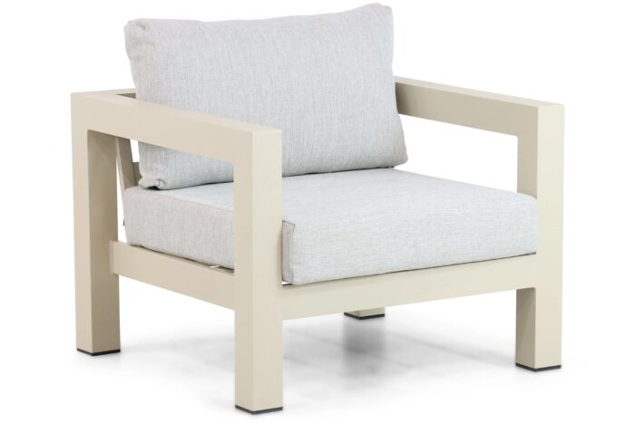 Lifestyle Garden Furniture Luca lounge tuinstoel – Taupe-naturel-bruin