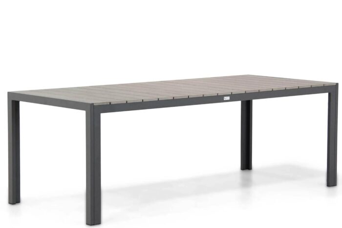 Lifestyle Garden Furniture Young dining tuintafel 217 x 92 cm – Grijs-antraciet