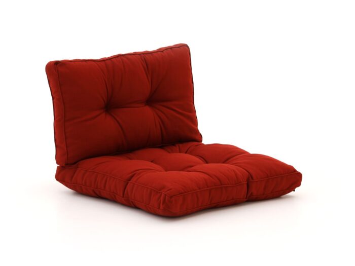 Madison Florance loungekussenset zit ca. 73x73cm rug ca. 73x43cm 2-delig Laagste prijsgarantie! – Rood