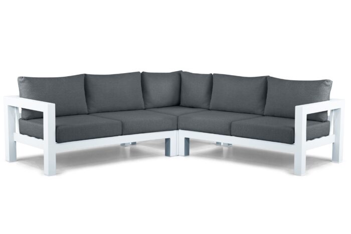 Lifestyle Garden Furniture Luca hoek loungeset 3-delig – Wit