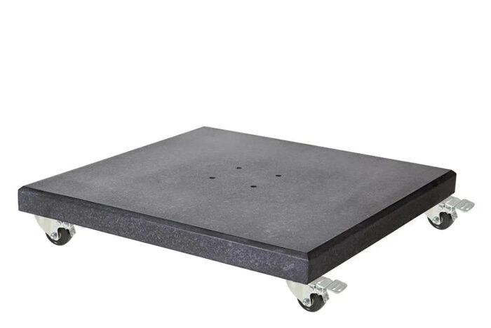 Platinum Sun & Shade | Modena Parasolvoet Graniet met Wielen | 90 kg