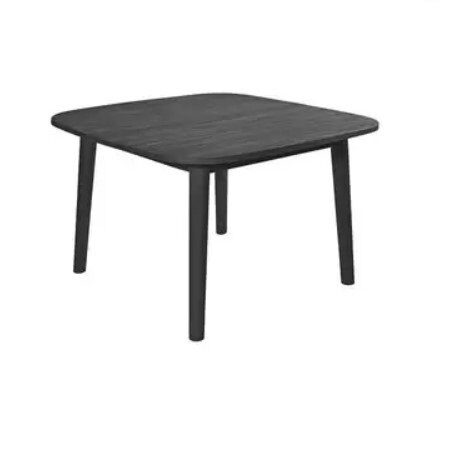 Max luuk Lennon tafel 120x120x76 cm teak charcoal finish Max&Luuk – hout