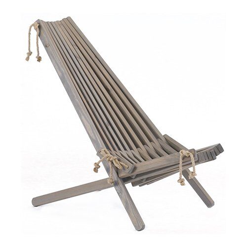 Buitengewoon de boet EcoChair EcoFurn grijs tuinmeubel excl. kussen