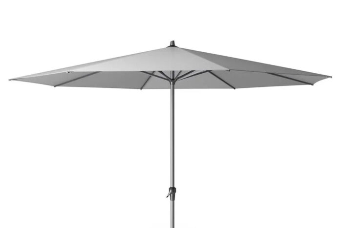 Platinum Sun & Shade | Parasol Riva Ø400 cm | Lichtgrijs