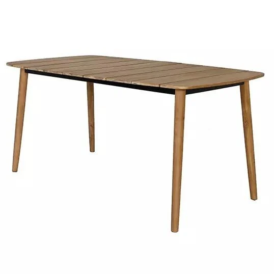 Buitengewoon de boet Bella Tuintafel 160x90 cm - bruin