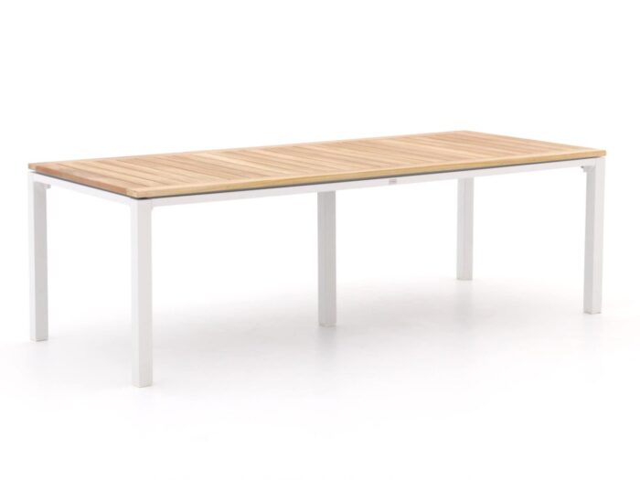Bellagio tuinmeubelen Bellagio Linosa dining tuintafel 240x100x75cm Laagste prijsgarantie! – Wit