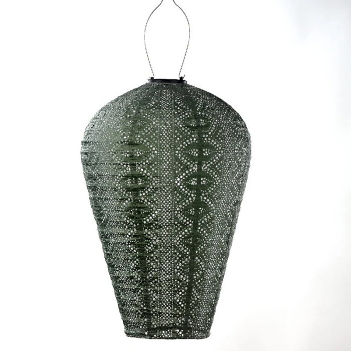 Lumiz Balloon XL dia. 20 cm Lace salie groen lampion