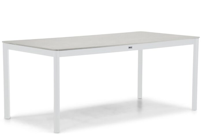 Coco Como dining tuintafel 180 x 90 cm – Wit