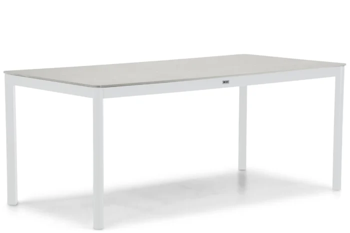 Coco Como dining tuintafel 180 x 90 cm - Wit