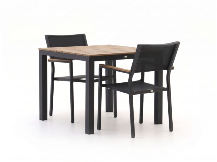 Bellagio tuinmeubelen Bellagio Roma/Fidenza 90cm dining tuinset 3-delig stapelbaar Laagste prijsgarantie!