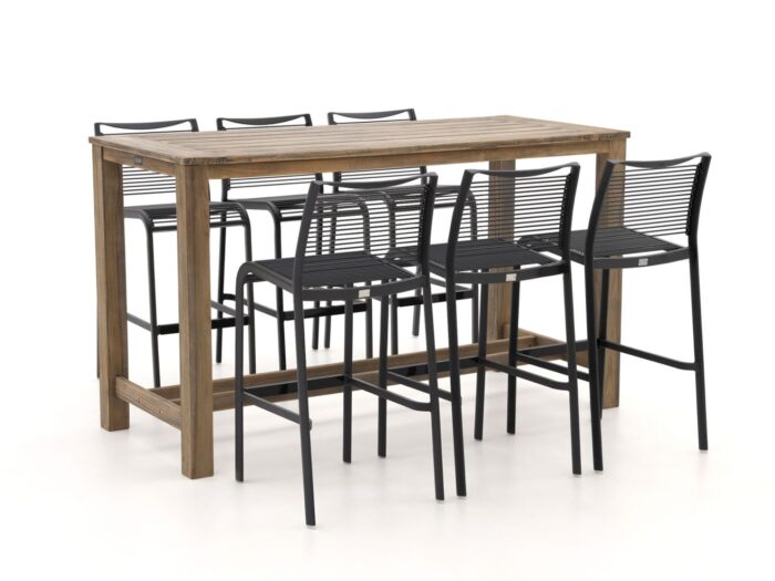 Apple Bee Hawaii/ROUGH-X 180cm barset 7-delig Laagste prijsgarantie! – Grijs