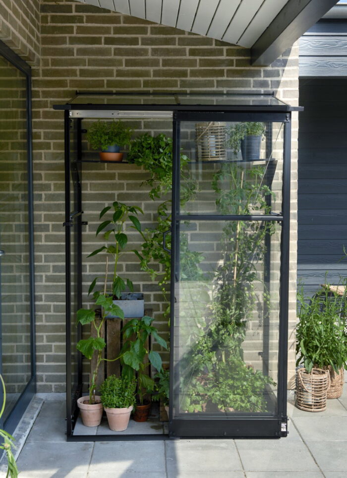 Royal well Muurkas Qube Lean-to 24 – zwart