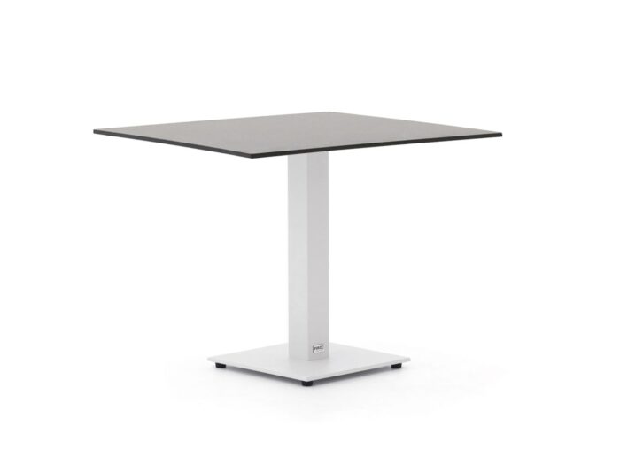 Forza Furniture Forza Orta tuintafel 80x80x73cm Laagste prijsgarantie! – Wit