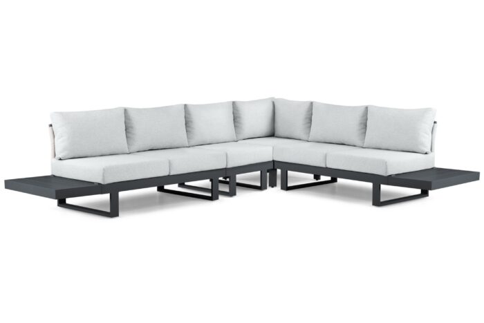 Lifestyle Garden Furniture Lorenzo hoek loungeset 6-delig – Grijs-antraciet