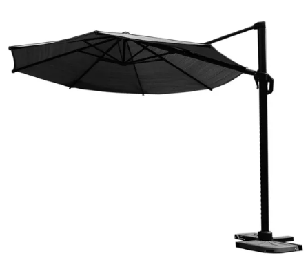 Platinum Zweefparasol Coolfit Plus dia. 3,5 m antraciet – grijs