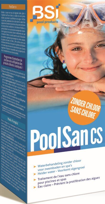 Bsi Pool Products Desinfectie water PoolSan cs concentraat 500 ml – Zie Foto