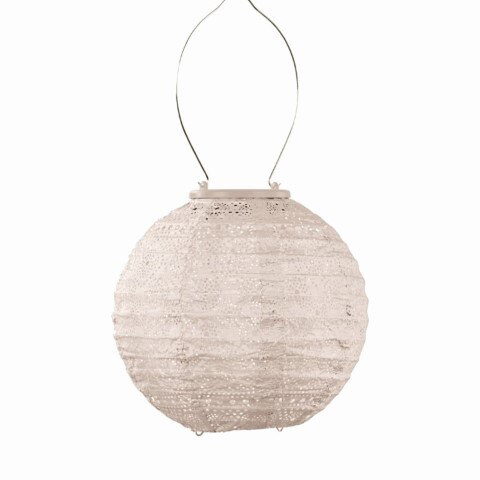 Lumiz Round 20 cm Soft Blush Solar lampion
