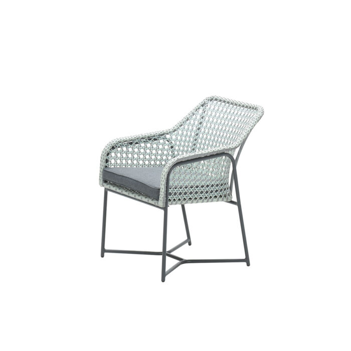 Garden impressions Bellevue Dining Fauteuil Soft Green Mystic Grey – groen