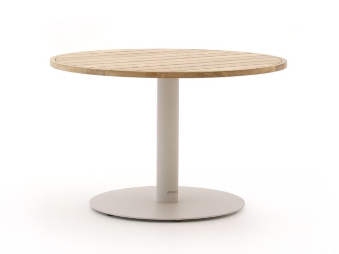 Zavelli Cuore dining tuintafel ø120cm – Taupe