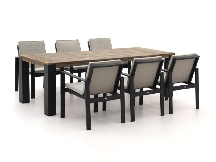 Bellagio tuinmeubelen Bellagio Vezzano/ROUGH-X 240cm dining tuinset 7-delig Laagste prijsgarantie! – Bruin