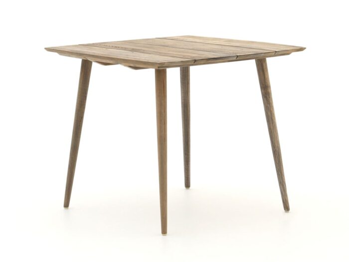 ROUGH Furniture ROUGH-K dining tuintafel 90x90x75cm Laagste prijsgarantie! – Bruin