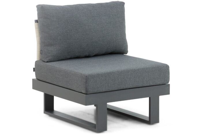 Lifestyle Garden Furniture Lorenzo midden module – Grijs-antraciet