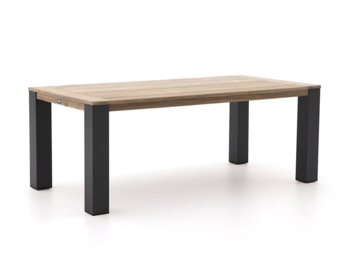 ROUGH Furniture ROUGH-X dining tuintafel 200x100x76cm Laagste prijsgarantie! – Bruin