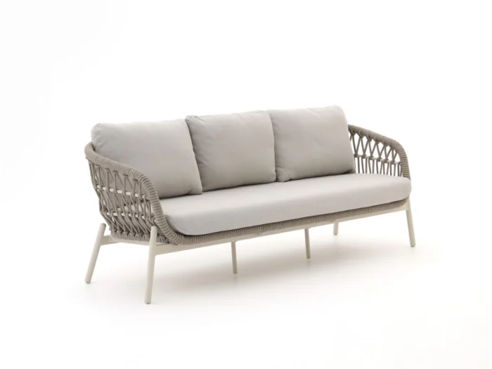 Bellagio tuinmeubelen Cupello lounge tuinbank 3-zits 215cm - Taupe