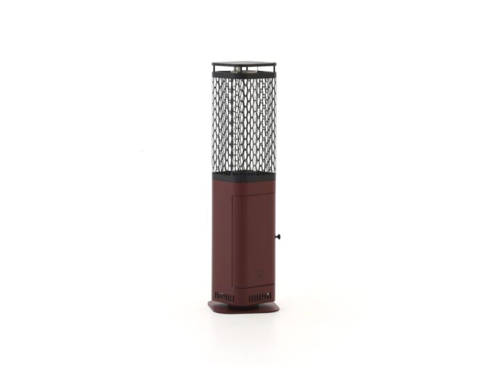 Monti HeatLine + 15% kassakorting | Blaze pellet terrasverwarmer 26x26x95cm – Rood