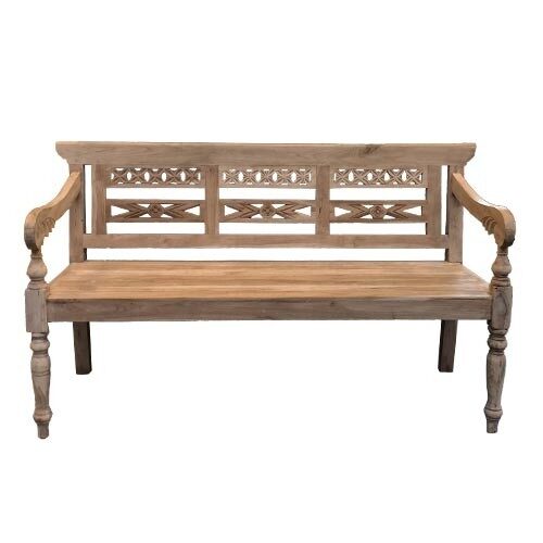 Own Tuinbank Ledo teak naturel tuinmeubel 150 cm – bruin