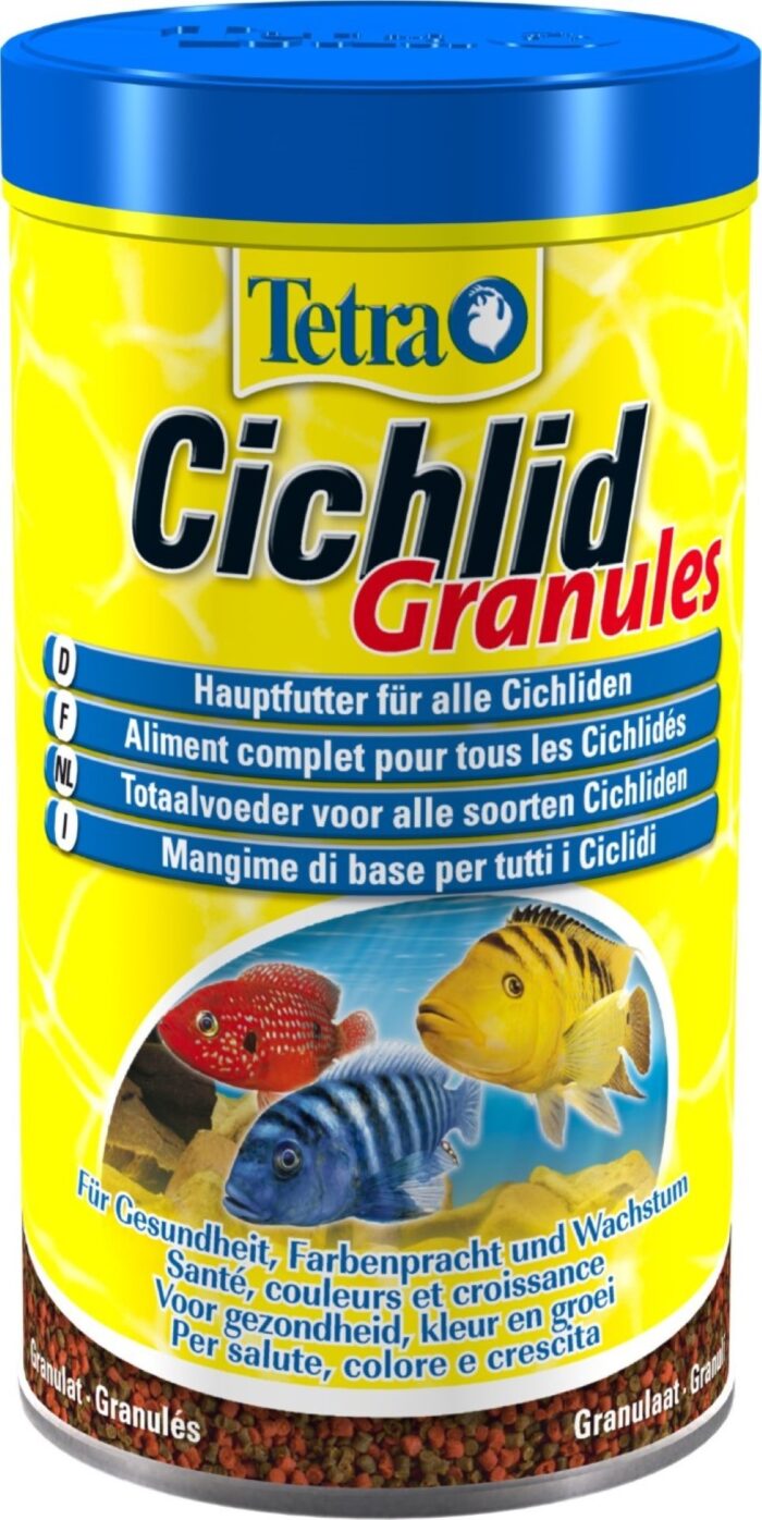 Tetra Cichlid granulaat 500 ml Vis Gebr. de Boon – Zie Foto