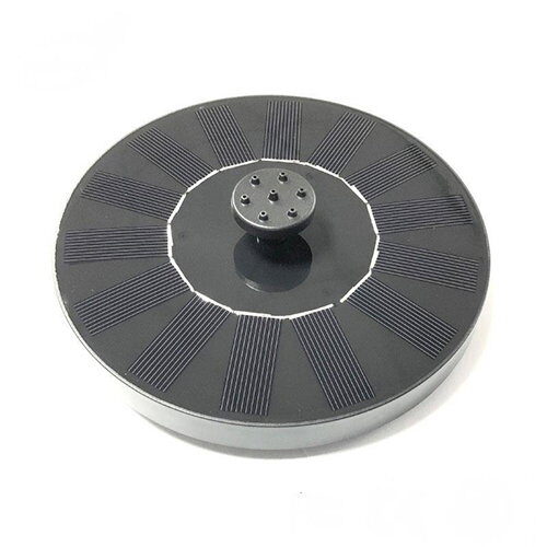 Buitengewoon de boet Justsun Drijvende Solar Water Fontein diameter16X5 Cm – grijs
