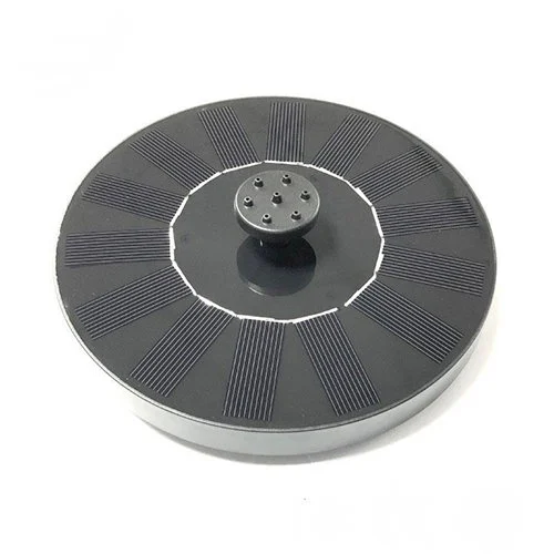Buitengewoon de boet Justsun Drijvende Solar Water Fontein diameter16X5 Cm - grijs