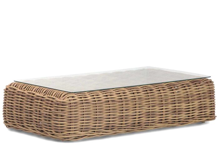 Coco Spiaggia loungetafel rechthoek natural – Taupe-naturel-bruin