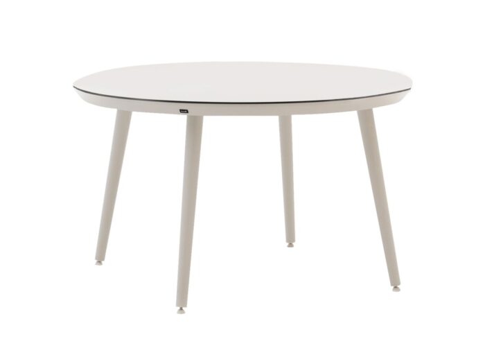 Hartman tuinmeubelen Hartman Sophie Studio dining tuintafel ø128cm Laagste prijsgarantie! – Wit