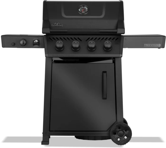 Napoleon grills Phantom Freestyle Pro 425 met RVS roosters en deur mat zwart