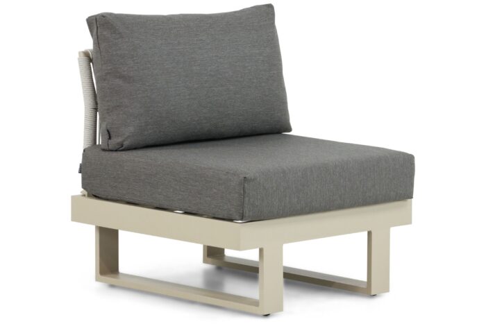 Lifestyle Garden Furniture Lorenzo midden module – Taupe-naturel-bruin