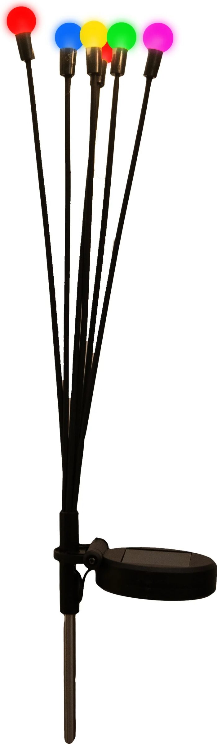 Annas collection Solarsteker 6 ledbessen 7×69 cm mlti Anna’s Collection – multi;wit;zwart