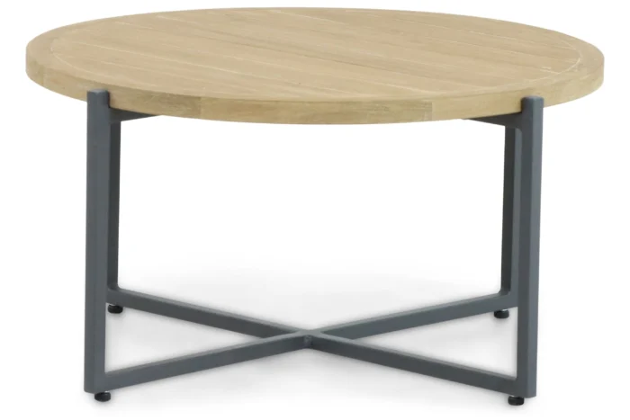 Apple Bee Condor loungetafel 74 cm - Grijs-antraciet