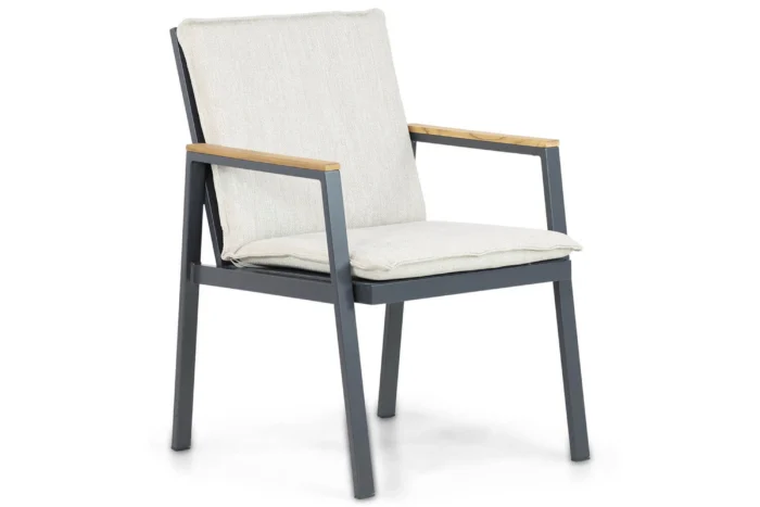Hartman Lino dining tuinstoel - Grijs-antraciet