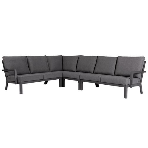 Buitengewoon de boet Adkins Hoek Loungebank tuinmeubel