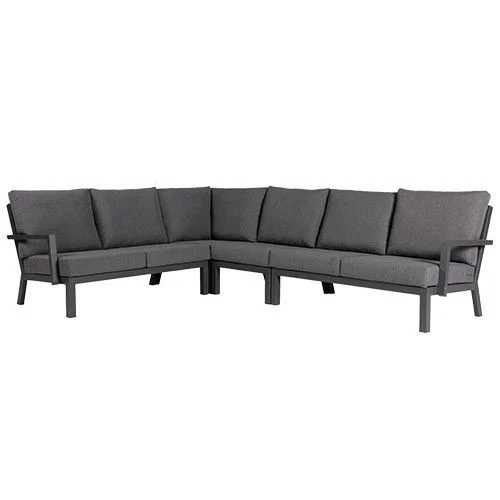Buitengewoon de boet Adkins Hoek Loungebank tuinmeubel