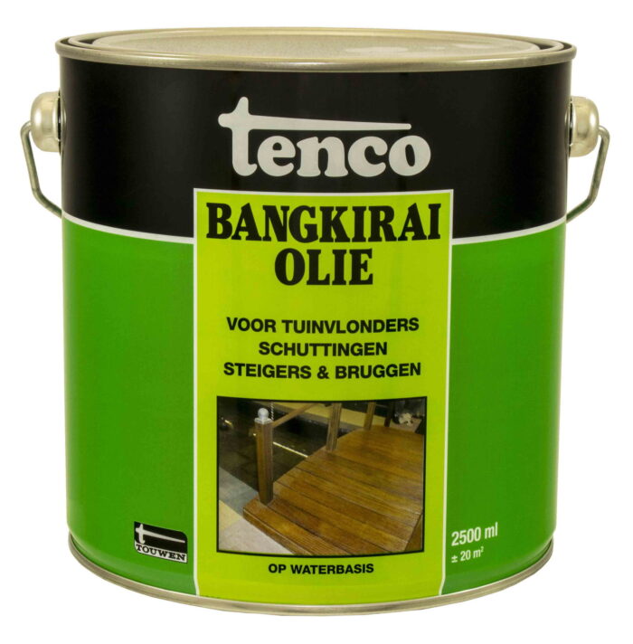 Tenco Bangkirai olie naturel 2,5l verf/beits